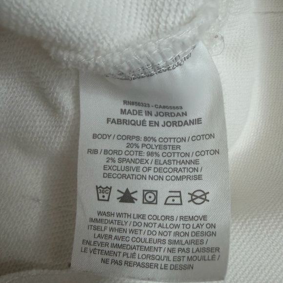 Air Jordan Flight MVP Lightweight Sweatshirt Men’s Size Large DX9647-100 - Picture 4 of 10